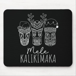 Mele Kalikimaka Weihnachten Hawaiianischer Santa T Mousepad