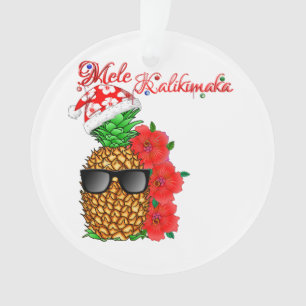 Mele Kalikimaka Weihnachtsananas Ornament
