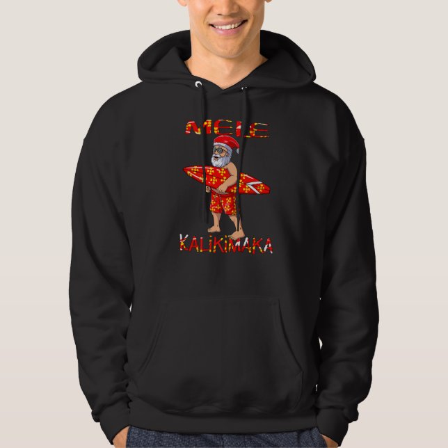 Mele Kalikimaka Weihnachtsfest im Juli Su Hoodie (Vorderseite)