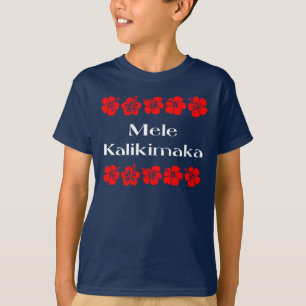 Mele Kalikimaka Weihnachtshawaiianer-Aloha T - T-Shirt