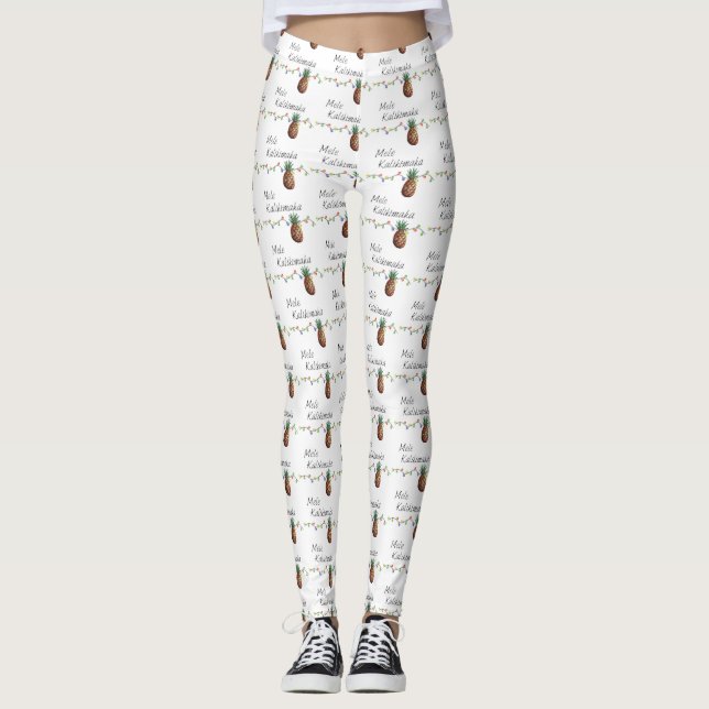 Mele Kalikimaka - WeihnachtsLeggings Leggings (Vorderseite)
