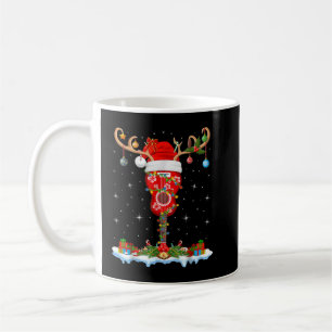 Mele Kalikimaka Weihnachtsmann Hut Rentier Ukulele Kaffeetasse