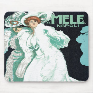 Mele Napoli Kunst Nouveau Mausunterlage Mousepad