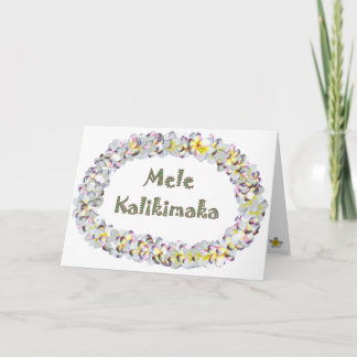 MeleKalikimaka Feiertagskarte