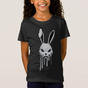 Melgende Sonnenmaske: Tropfen-Design T-Shirt