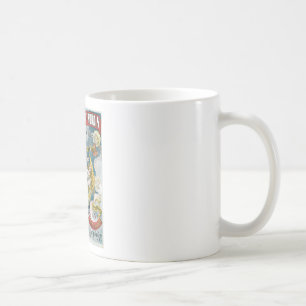 Melies ~ französischer Magier-Vintage magische Tat Kaffeetasse