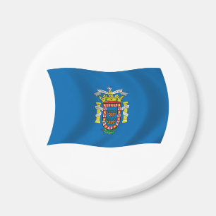 Melilla Flag Magnet