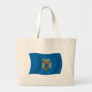 Melilla Flag Tote Bag Jumbo Stoffbeutel