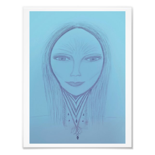 Melina Galactic Being Fotodruck (Vorne)