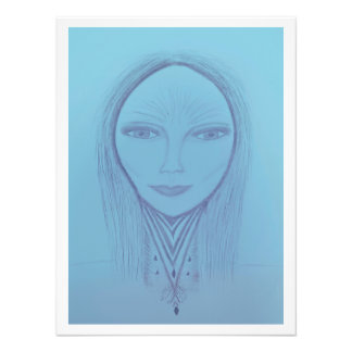 Melina Galactic Being Fotodruck