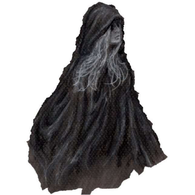 Melinoe, Göttin der Geisterstatuette Freistehende Fotoskulptur (Vorne)