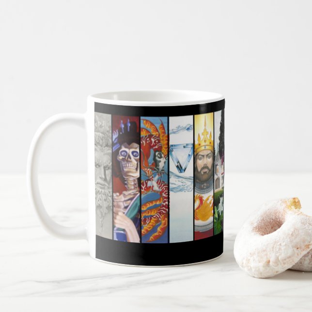 Melissa A Benson Art Kaffeetasse (Mit Donut)