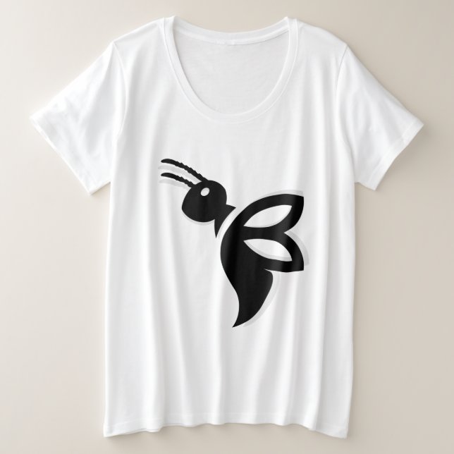 Melissa Große Größe T-Shirt (Design vorne)
