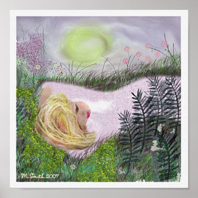 MELISSA SLEEPS POSTER (Vorne)