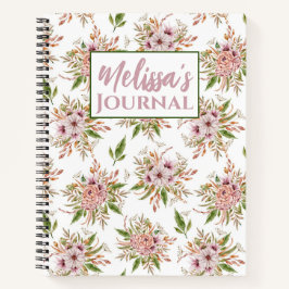 Melissa's Journal Eucalyptus Motif d'aquarelle