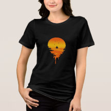 Melken Sunset Sailing Shirt - Surreal Ocean Vibes