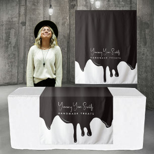 Melken von Schokolade Business Table Runner Banner Wandteppich