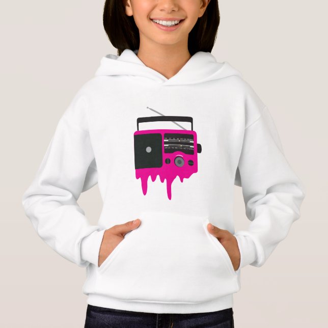 Melkrosa Radio Hoodie (Vorderseite)