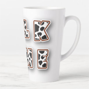 Melkzeit-Kuh-Muster Milchtasse