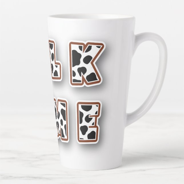 Melkzeit-Kuh-Muster Milchtasse (Rechts)