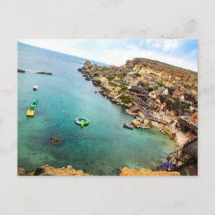 Mellieħa, Malta Postkarte
