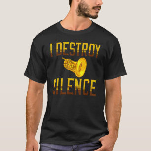 Mellophone Instrument Music Player Beginner Lektio T-Shirt