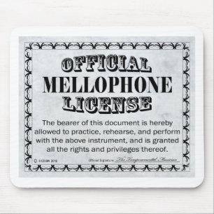 Mellophone-Lizenz Mousepad