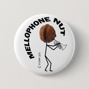 Mellophone Nut Button