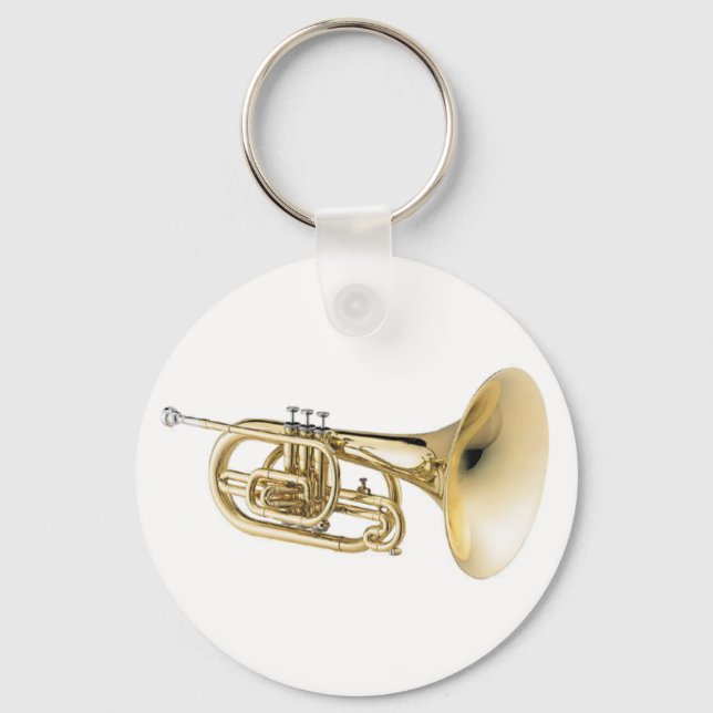 Mellophone Schlüsselanhänger (Vorderseite)