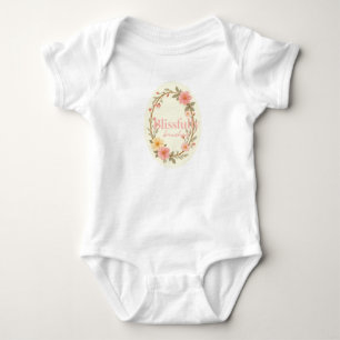 Mellow Blooms Baby Strampler