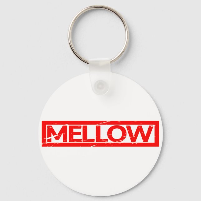 Mellow-Briefmarke Schlüsselanhänger (Vorderseite)