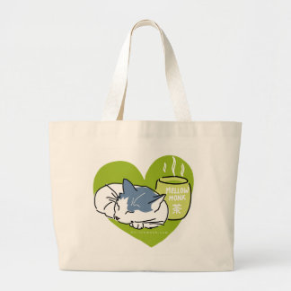 Mellow Cat Jumbo Tote Stoffbeutel