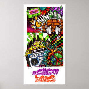 Mellow Haze Poster