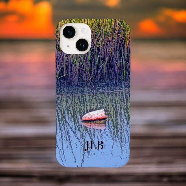 Mellow ine Marsh Boat Float Marsh Grass Case-Mate iPhone 14 Hülle (Von Creator hochgeladen)