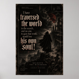 Melmoth der Wanderer – Der Preis einer Seele | Dun Poster