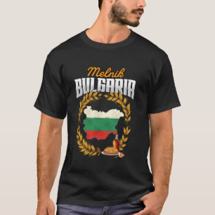 Melnik Bulgarien Flagge Souvenir T-Shirt