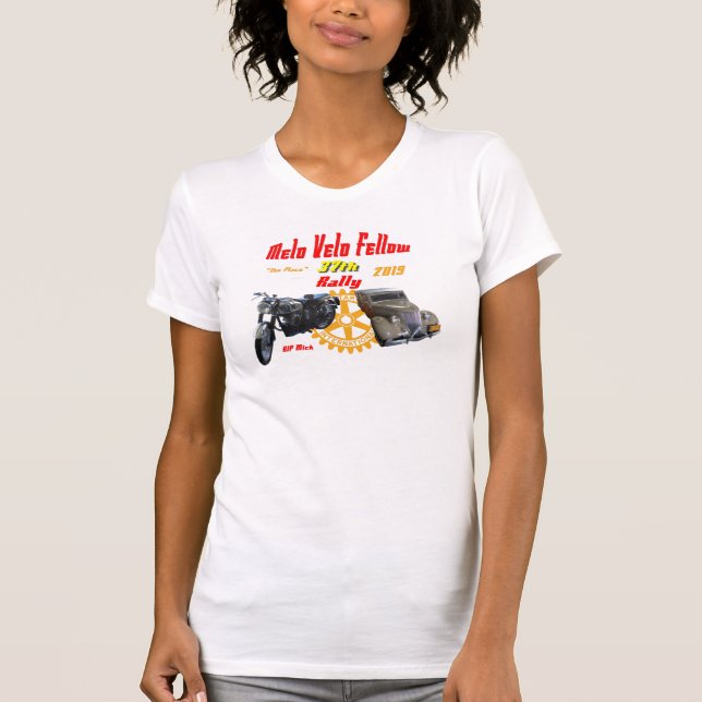 Melo Velo Kundgebung 2019 T-Shirt (Vorderseite)