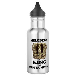 Melodeon King of Instruments Edelstahlflasche