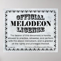 Melodeon-Lizenz