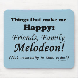 Melodeon macht mich glücklich mousepad