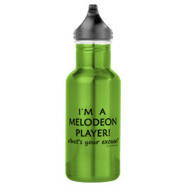 Melodeon Player Entschuldigung Edelstahlflasche