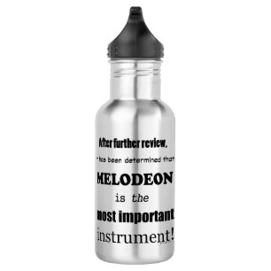 Melodeon wichtigstes Instrument Edelstahlflasche