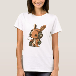 Melodic Bunny: Eine musikalische Reise T-Shirt