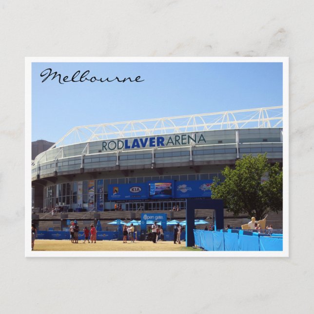 Melodic Center Court Postkarte (Vorderseite)