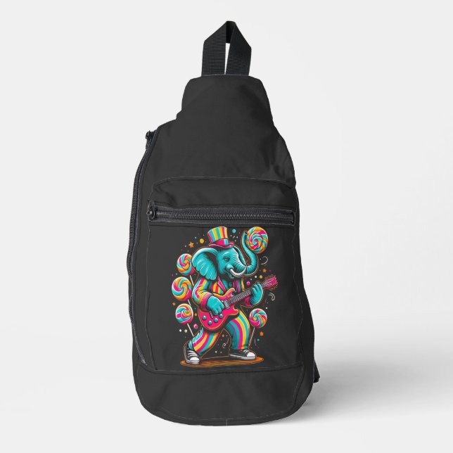 Melodic Jumbo Serenade Crossbody Bag (Vorderseite)