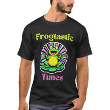 Mélodie de l'étang Adorable Chanter T-shirt grenou