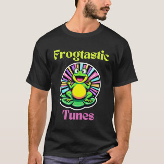 Mélodie de l'étang Adorable Chanter T-shirt grenou