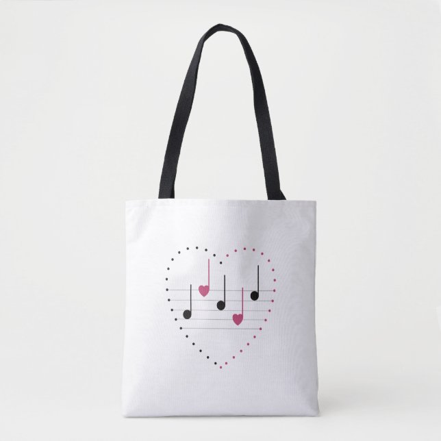 Melodie der Liebe (Fusion) Tasche (Vorderseite)
