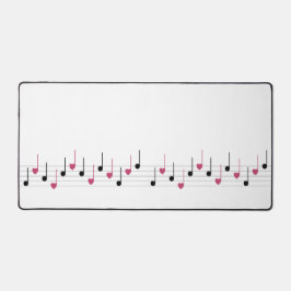 Melodie der Liebe (Linear) Schreibtischunterlage