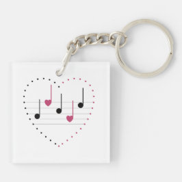 Melodie der Liebe Schlüsselanhänger